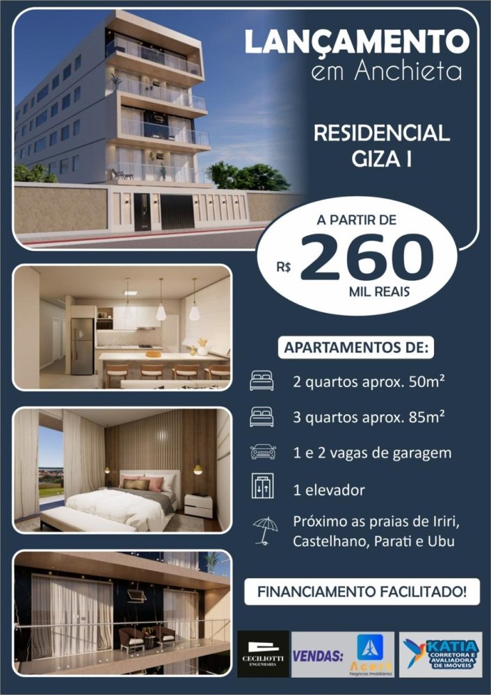 Empreendimento - Apartamentos - Venda - Justiça - Anchieta - ES
