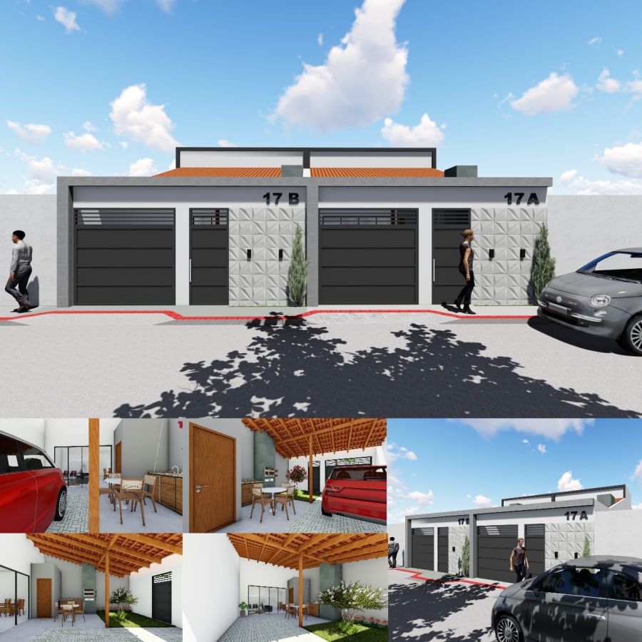 Casa Geminada - Venda - Rosamar - Pima - ES